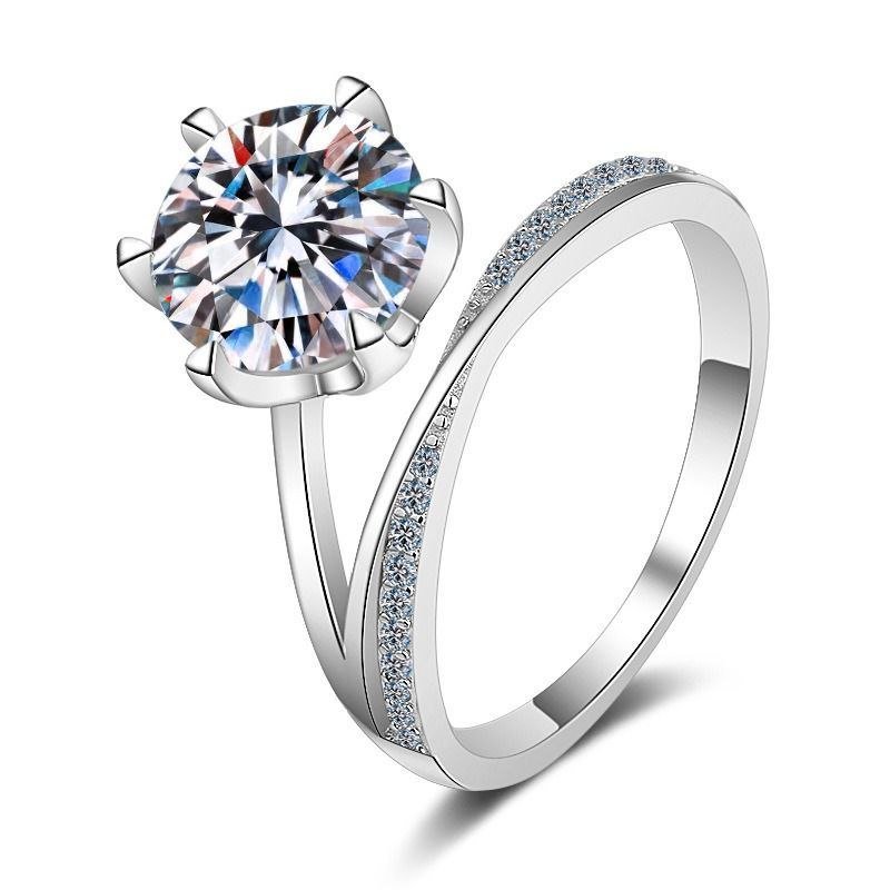 Grace Moissanite Ring