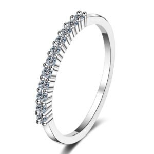 Eternity Moissanite Ring