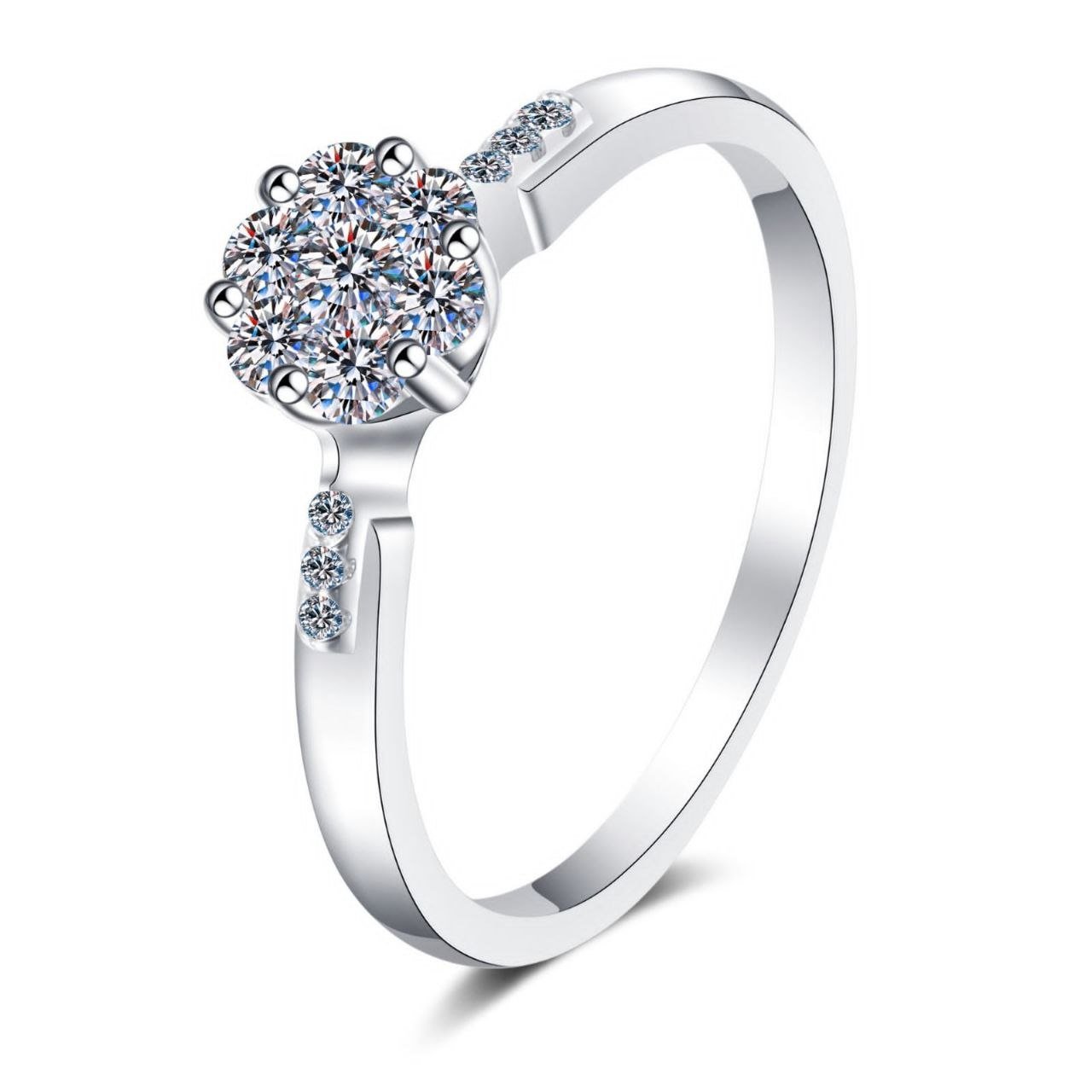 Bloom Moissanite Ring