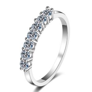 Radiant Moissanite Ring