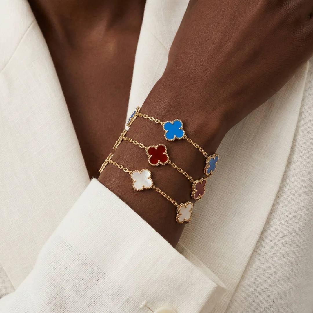 Clover Classic Golden Bracelet - Imagen 3