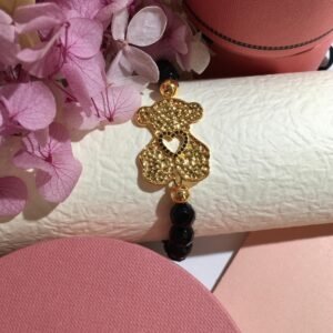 Pulsera Teddy Noir Gold
