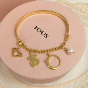 Pulsera Teddy Charm Gold