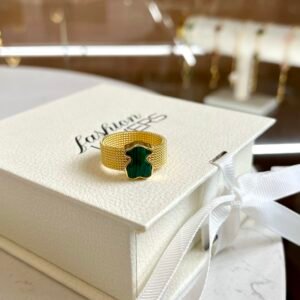 Teddy Emerald Luxe Ring