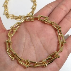Pulsera Eslabón Dorado