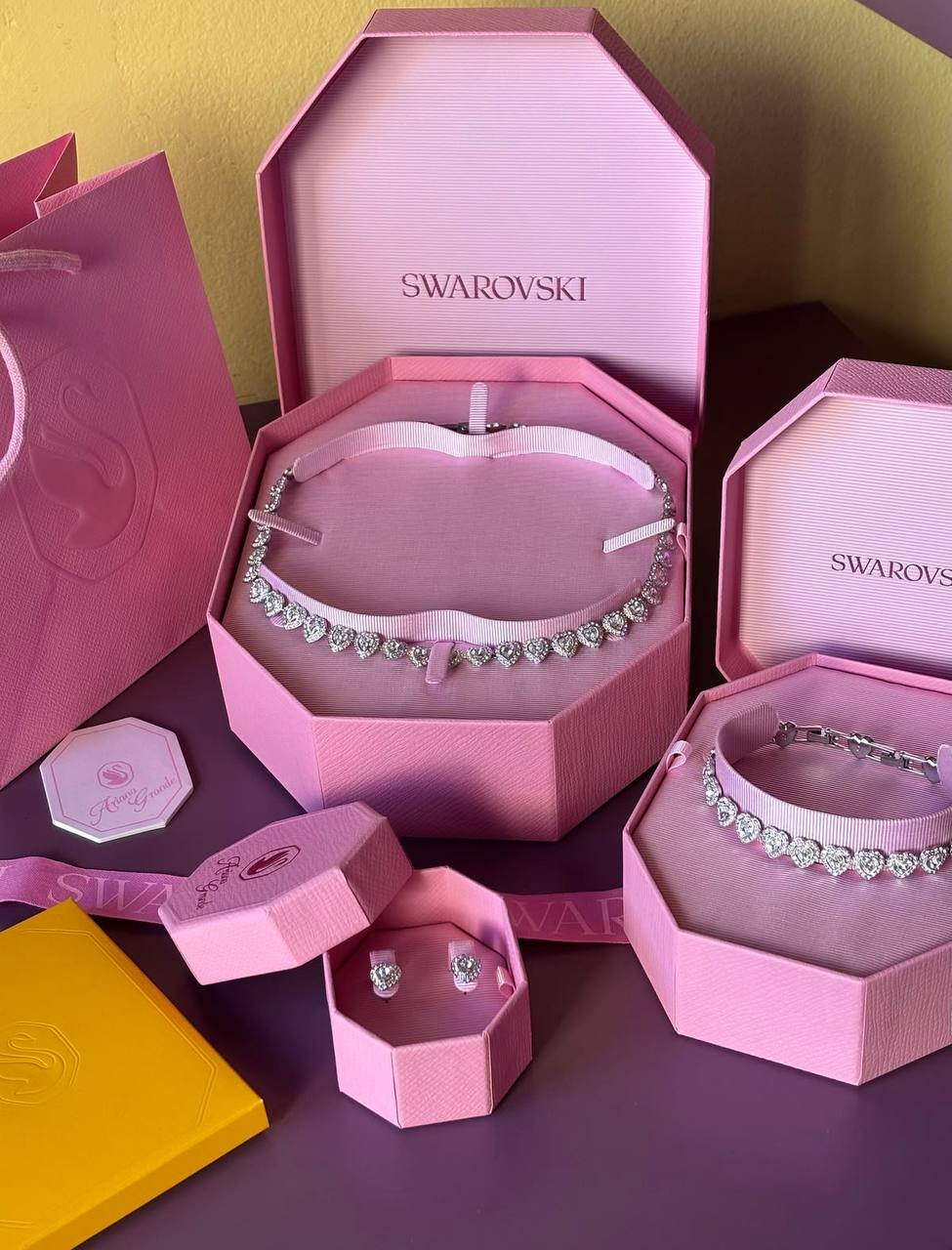 Set Corazón Brillante