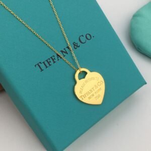 Collar Corazón Clásico Dorado