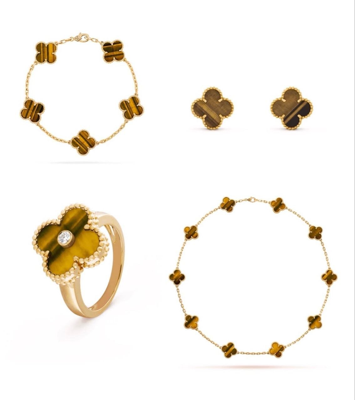Clover Brown Luxe Set